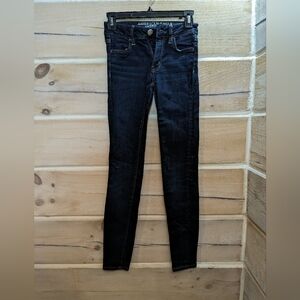 American Eagle 00 R super super stretch jeans